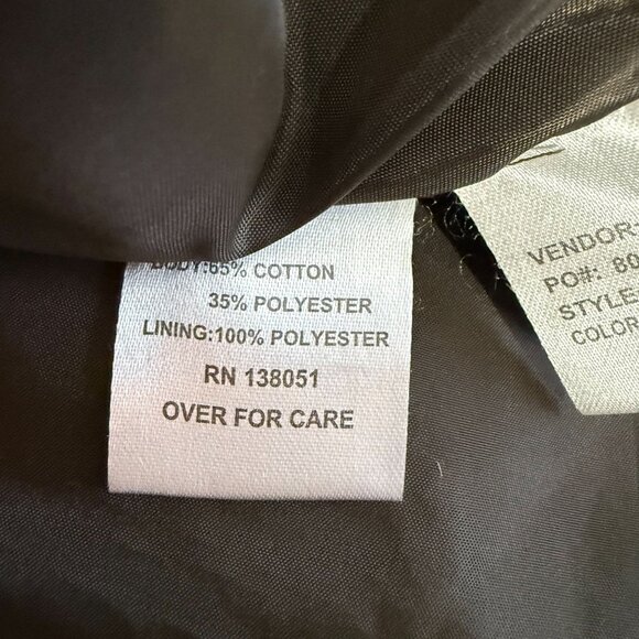 North River Zip and Snap Button Front Jacket Vest Mens Size XL Brown - Picture 7 of 7